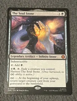Magic the Gathering The Soul Stone Marvel's Spider-Man NM or better Non-foil - Image 1