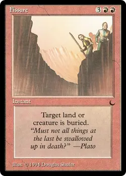 FISSURE x4 mtg LP The Dark 4 Common - Image 1