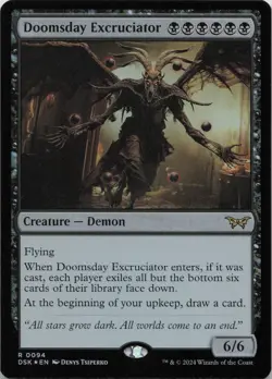 Doomsday Excruciator - FOIL - R Duskmourn: House of Horror 94 - MTG - Image 1