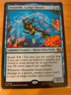 MTG Donatello, Gadget Master 0035 Teenage Mutant Ninja Turtles M/NM - Image 1