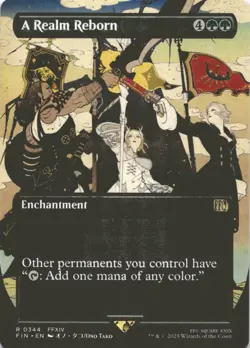 MTG A Realm Reborn (Borderless) Normal NM FINAL FANTASY Magic 344 - Image 1