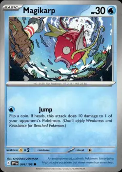 Magikarp 044/198 – Pokemon Scarlet & Violet Base Set NM TCG - Image 1