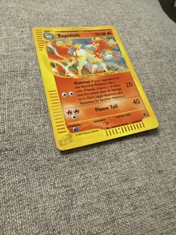 Pokemon Rapidash Expedition Base Set Holo Rare 026/165 2002 - Image 2
