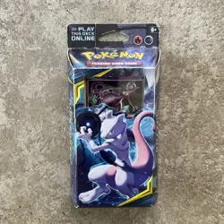 2019 Pokemon Sun & Moon Unbroken Bonds Battle Mind Shattered Mewtwo Theme Deck - Image 1