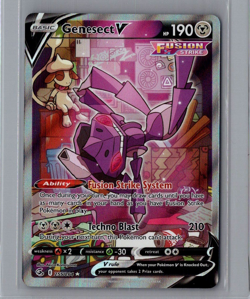 Genesect V 255/264 - Pokemon TCG Fusion Strike Sword & Shield Alternate Art NM - Image 1