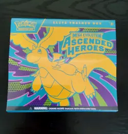 Pokemon Mega Evolution Ascended Heroes Elite Trainer Box Dragonite Zekrom - Image 1