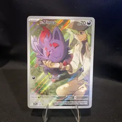 N's Zorua SVP 189 Promo Pokemon Journey Together - Image 1