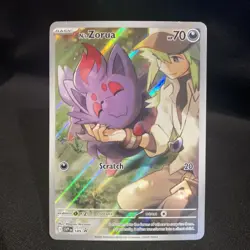 N's Zorua SVP 189 Promo Pokemon Journey Together - Image 2
