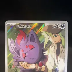 N's Zorua SVP 189 Promo Pokemon Journey Together - Image 3