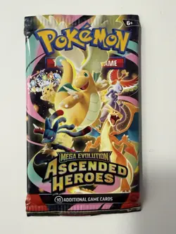 (HEAVY)🔥 22.52g Pokemon TCG Ascended Heroes Booster Pack Factory Sealed✅ - Image 2