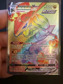 Pokemon TCG - Rayquaza VMAX 217/203 SWSH Evolving Skies Secret Rare | NM - Image 1