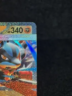 Mega Lucario EX 077/132 Riolu, Premium Power Pro, Fighting Energy Pokemon Bundle - Image 4
