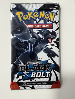 (HEAVY)🔥 22.80g Pokemon TCG Black Bolt Booster Pack Factory Sealed✅ - Image 2