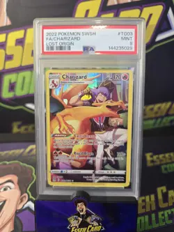 Pokemon TCG Charizard Trainer Gallery TG03/TG30 PSA 9 Lost Origin English Mint - Image 1
