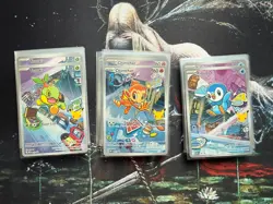 Pokemon TCG First Partner Illustration Collection Series 1 Gen 4 Sinnoh Starters - Image 1
