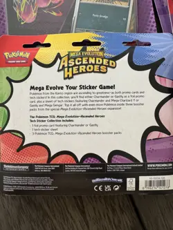 Pokemon Ascended Heroes Tech Sticker 3 pack blister-Lot of 5 Factory Sealed - Image 4