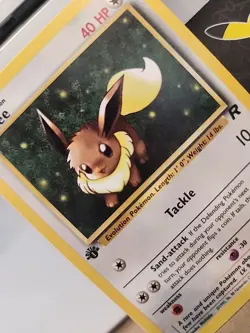 1st edition 1999 Pokemon Jungle #55/82 EEVEE - Image 2