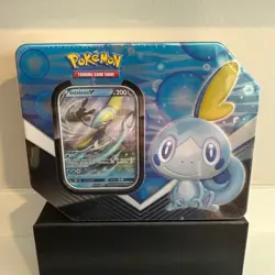 Pokemon Galar Partners Tin Sobble - Inteleon V SEALED - Image 1