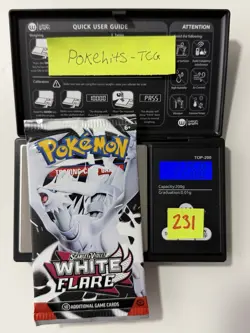 (HEAVY)🔥 22.68g Pokemon TCG White Flare Booster Pack Factory Sealed✅ - Image 1