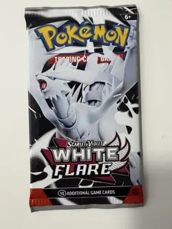 (HEAVY)🔥 22.68g Pokemon TCG White Flare Booster Pack Factory Sealed✅ - Image 2