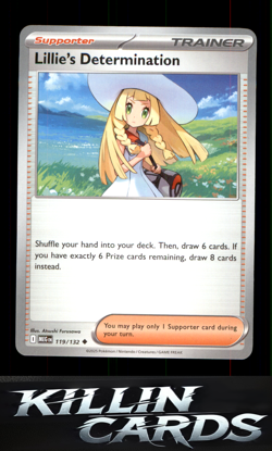 Lillie's Determination - 119/132 119/132 Pokemon Uncommon ME01: Mega Evolution C - Image 1