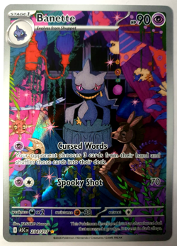 Banette - Pokemon Ascended Heroes - Illustration Rare - NM 234 - Image 1