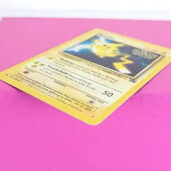 Pikachu Pokemon The First Movie Stamped WOTC Black Star Promo 4 MP - Image 5