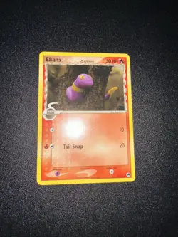 Pokemon TCG Ekans (Delta Species) 47/101 Dragon Frontiers Yuka Morii NM - Image 1