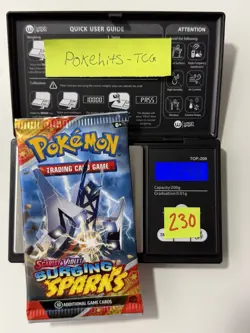 (HEAVY)🔥 22.48g Pokemon TCG Surging Sparks Booster Pack Factory Sealed✅ - Image 1
