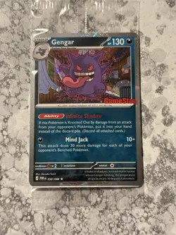 Pokemon GENGAR 050/088 GameStop Promo Stamped (SEALED) Ships Fast - Image 2