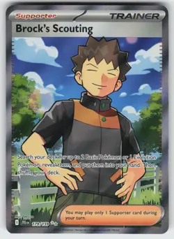 Brock's Scouting Ultra Rare SV09: Journey Together 179/159 Pokemon - Image 1