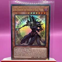 INFO-EN006 Dark Magician the Magician of Black Magic Ultra Rare Yugioh 1st - Image 1
