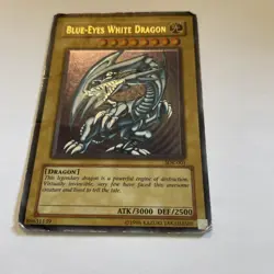 Yu-Gi-Oh! Blue-Eyes White Dragon SDK-001 (1996 Kazuki Takahashi LP) - Image 1