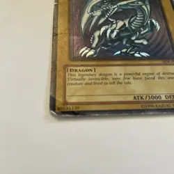 Yu-Gi-Oh! Blue-Eyes White Dragon SDK-001 (1996 Kazuki Takahashi LP) - Image 3