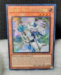 Yu-Gi-Oh! Silent Magician Zero *PRISMATIC SECRET RARE* MP25-EN060 1st Edition NM - Image 1