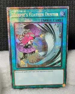 Yu-Gi-Oh! Harpie's Feather Duster *STARLIGHT RARE* MP25-EN016 1st Edition NM - Image 1