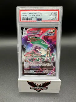 Rayquaza VMAX TG20/TG30 SWSH12 Sword & Shield Silver Tempest PSA 10 Mint - Image 1