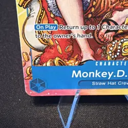 Monkey.D.Luffy [2nd Anniversary Stamped] P-043 One Piece Promo - Image 5