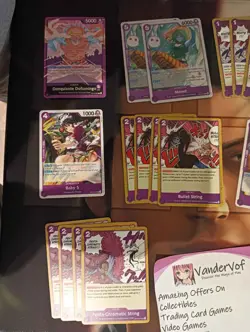 One Piece TCG Card Game - Doflamingo OP14 Core - Pack Fresh - 23 Cards - Image 3
