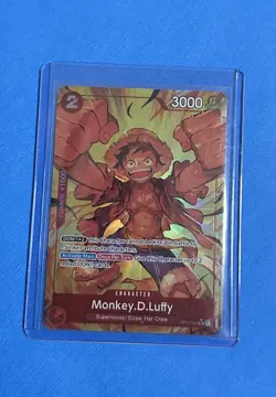 Monkey D Luffy PRB-01 The Best OP01-024 Alt Art One Piece English NM - Image 1