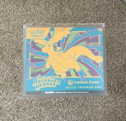Pokemon Ascended Heroes Pokemon Center Etb - Sealed In Acrylic Case ✅ NO TEARS - Image 1