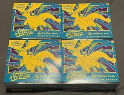 Pokemon Ascended Heroes x4 Pokemon Center ETB - New & Sealed - Unsealed Case - Image 4