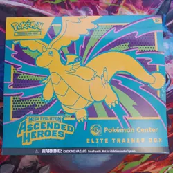Pokemon TCG: Ascended Heroes Pokemon Center ETB - Seal Corner Damage - See Pics - Image 1