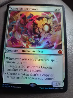 Oltec Matterweaver Outlaws of Thunder Junction: the Big Score Foil - Image 1