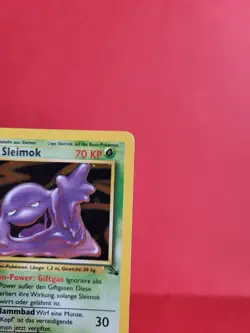 Pokemon Karte/card - Sleimok Muk 13/62 Fossil Holo 1. Edition Very Good - Image 3