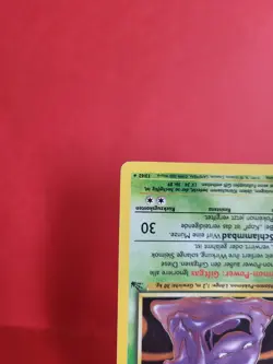 Pokemon Karte/card - Sleimok Muk 13/62 Fossil Holo 1. Edition Very Good - Image 4