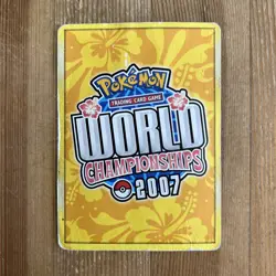 Mew Ex 88/92 World Championship 2007 Edition Pokemon Card Damaged - Image 2