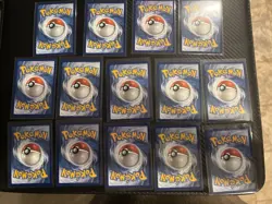Pokemon - Victini, Meowth, Giovanni - 14 Card Foil Full Art Lot - Image 2
