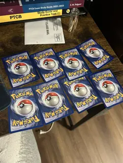 Pokemon Cards Regular and Fossil Squirtle/Fearow/Raticate+ Vintage Lot - Image 4