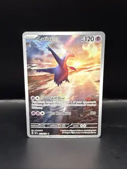 Pokemon Scarlet & Violet Surging Sparks Latios 203/191 Card - Image 3